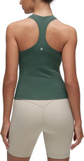 CRZ YOGA Butterluxe Racerback Tank Tops for Women - Yoga Workout Casual Gym Athletic Camisole Tight Sleeveless Shirts