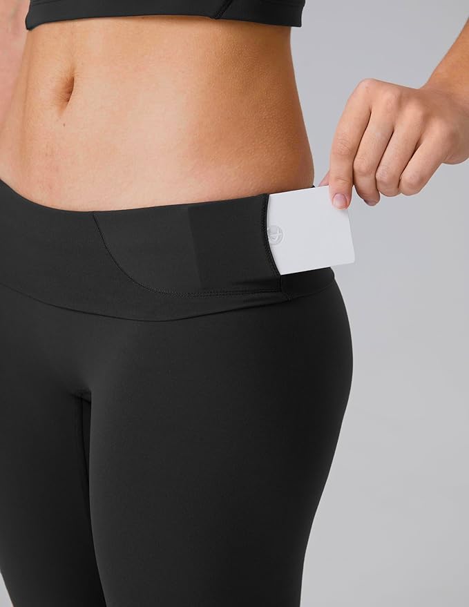 Colorfulkoala Dreamlux No Front Seam Leggings for Women 25"/28" Inseam, High Waisted Buttery Soft Yoga Pants
