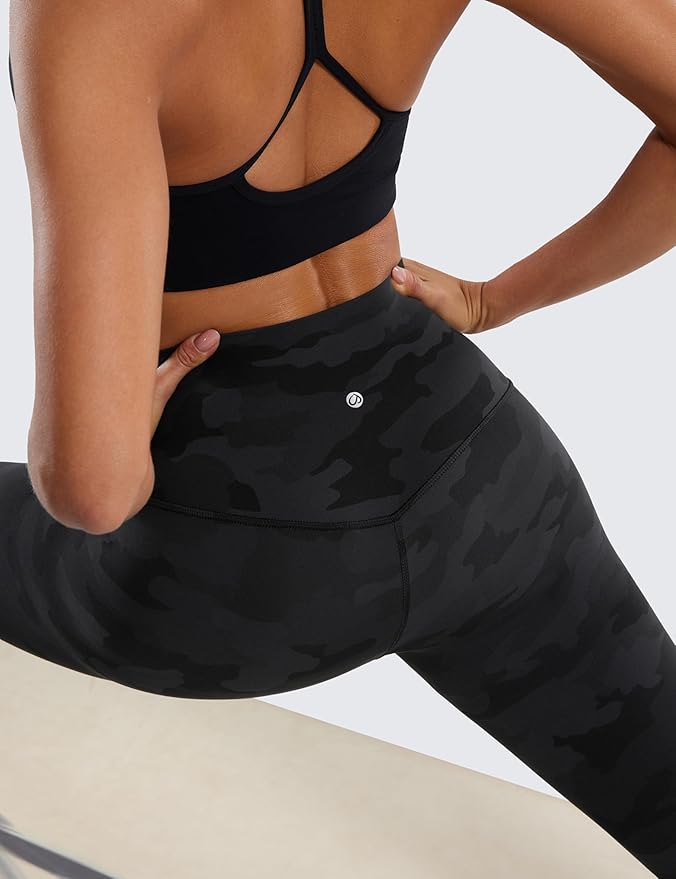 CRZ YOGA Butterluxe Yoga Capris Leggings 19'' - High Waisted Workout Buttery Soft Athletic Lounge Womens Crop Pants