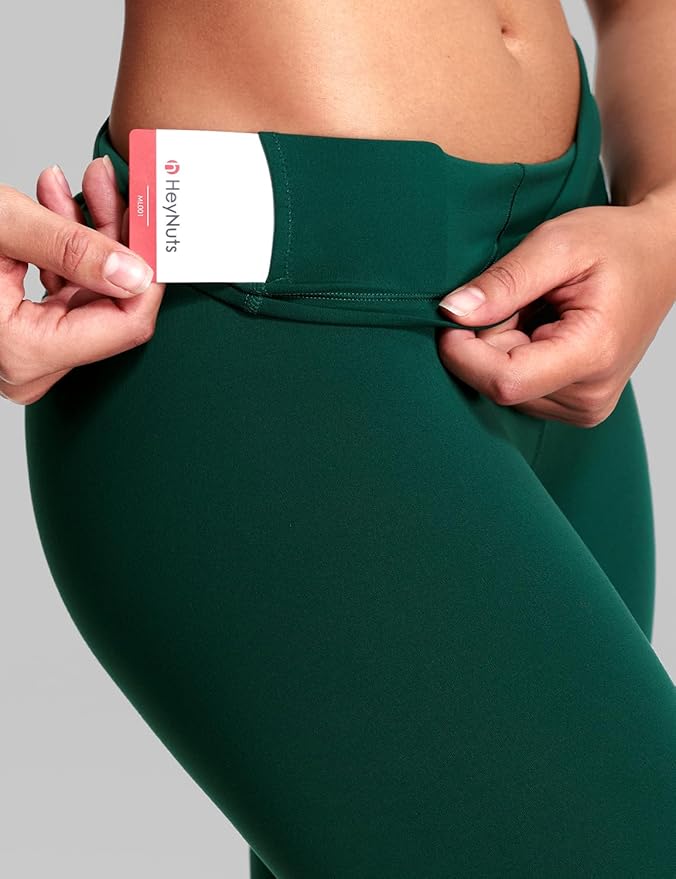 HeyNuts Yoga Pro Leggings 25'', Light to Medium Support, Buttery Soft 7/8 Lounge Yoga Pants