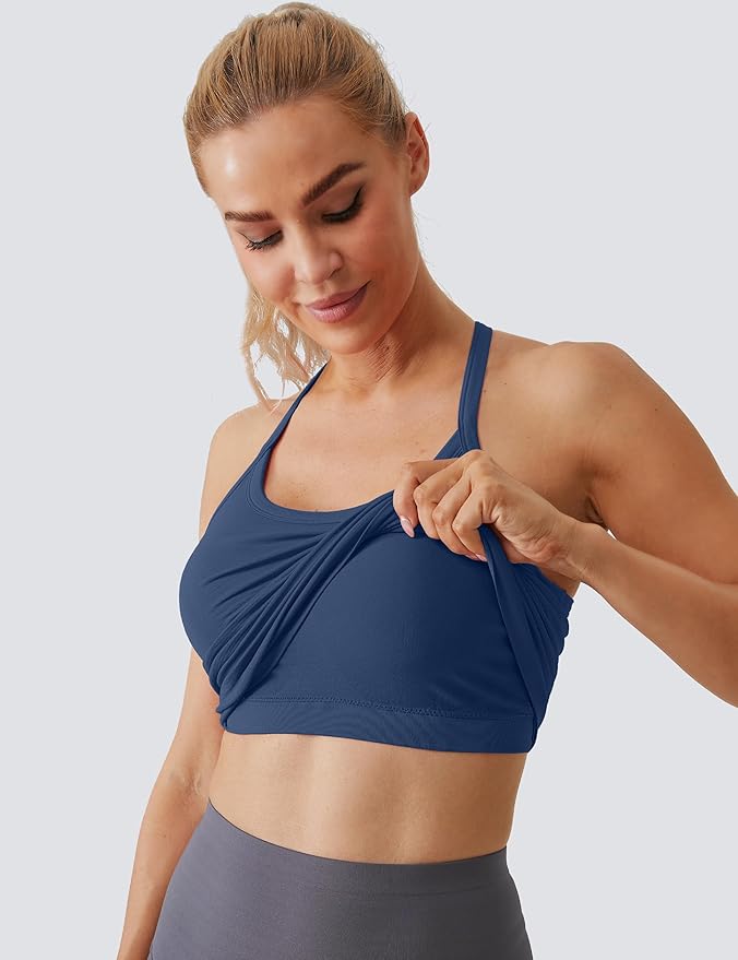 MathCat Workout Tank Tops for Women with Built in Bra, Sleeveless Gym Tops Seamless Racerback Athletic Yoga Shirts