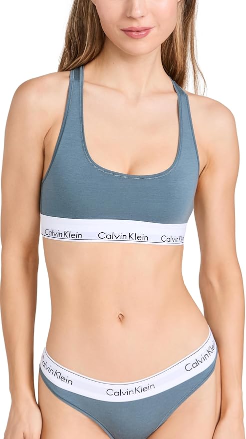 Calvin Klein Women's Modern Cotton Unlined Wireless Bralette
