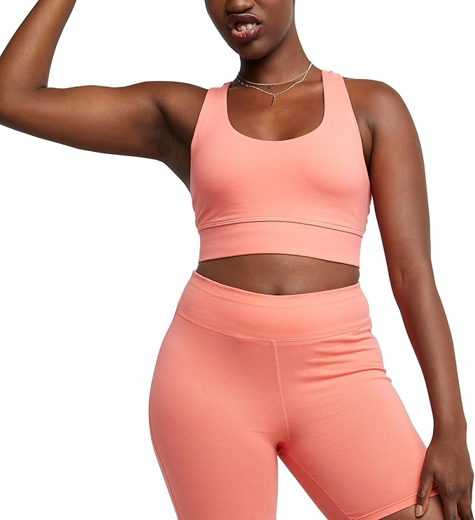 Hanes Womens Hanes Originals Women's Longline Sports Bra