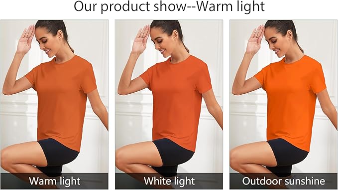 KevaMolly Workout Tops for Women UPF50+ Breathable Loose Fit Yoga T Shirts Short Sleeve Running Gym Athletic Tee Top