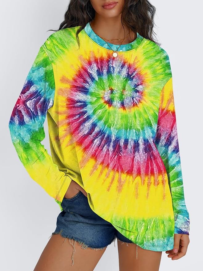 Trendy Queen Womens Spring Tops Oversized Long Sleeve T Shirts 2026 Basic Tee Fall Casual Workout Y2K Clothes