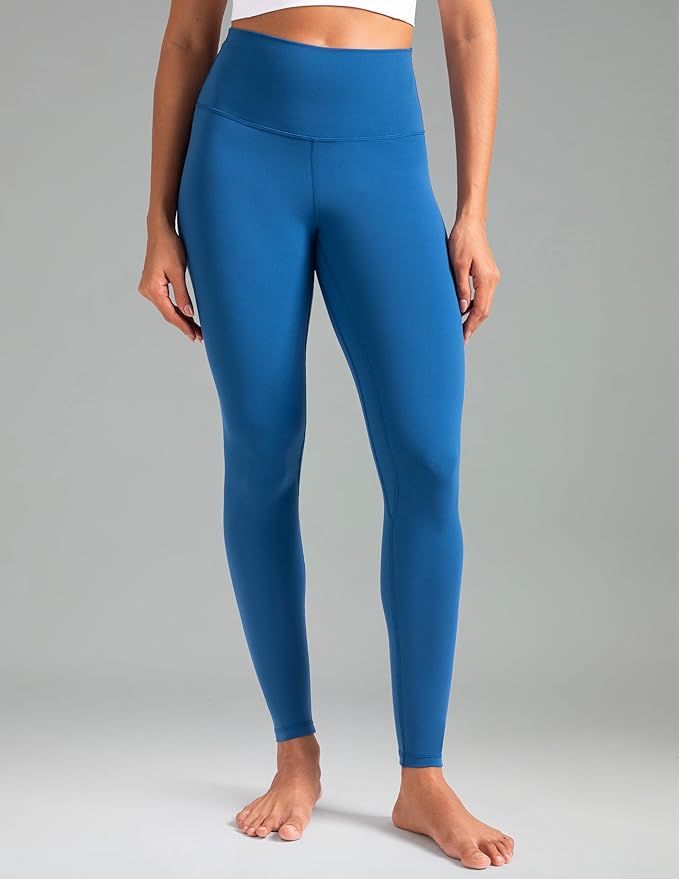 Colorfulkoala Women's High Waisted Tummy Control Workout Leggings Full Length Ultra Soft Yoga Pants 28"