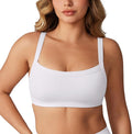 UNISSU Hugcurve Adjustable Sports Bra Square Neck Wireless Padded Yoga Workout Tops