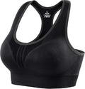Heathyoga High Impact Sports Bras for Women High Support Padded Sports Bra Pack Racerback Bras for Women Workout Bra Sets