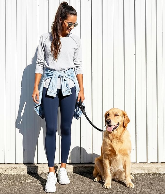 NEW YOUNG 3 Pack Leggings with Pockets for Women,High Waisted Tummy Control Workout Yoga Pants