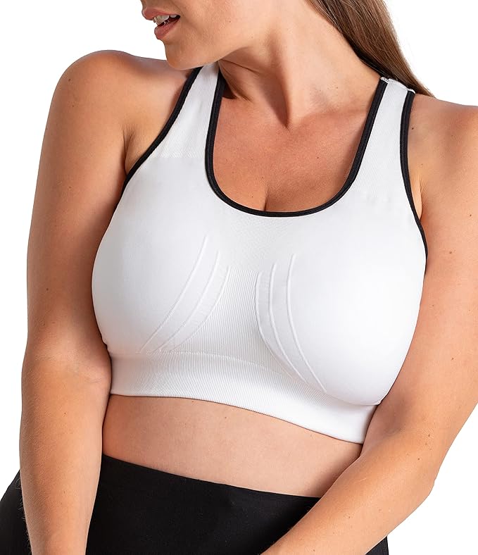 SHAPERMINT Sports Bras for Women - Workout Bras for Women, Plus Size Sports Bra, Workout Tops for Women High Support