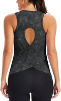 Alaroo Womens Workout Tank Tops Sleeveless Short Shirts for Sport Athletic Yoga Running Gym Loose Crop 2026