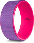 ProsourceFit Yoga Wheel Prop 12” for Improving Yoga Poses, Backbends, Flexibility, Balance, Stretching, Relaxation