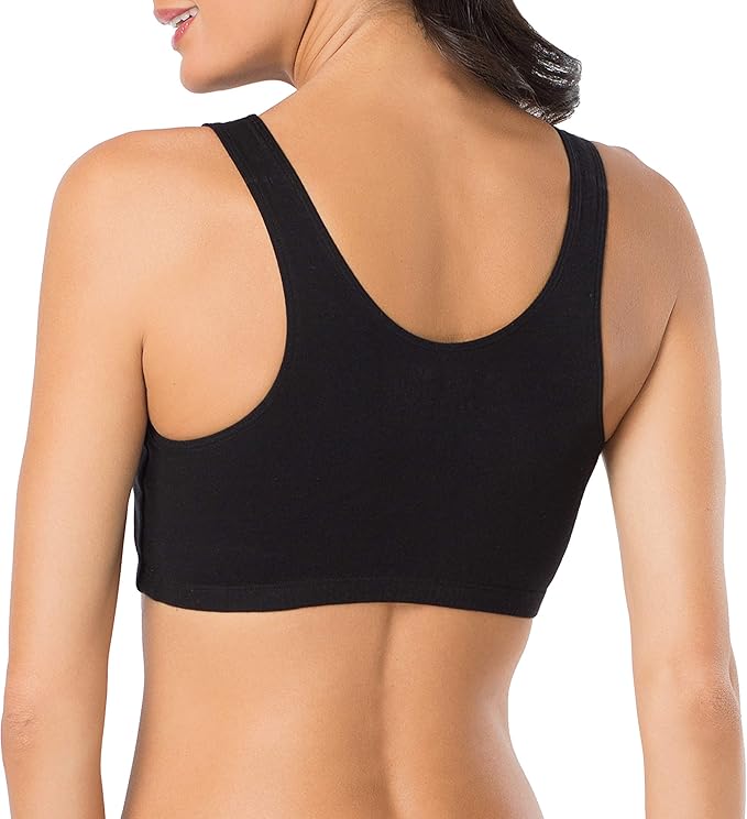 Fruit of the Loom Women's Cotton Tank Bra for Women - Ultimate Comfort & Breathable Fit