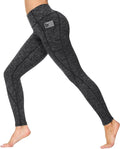 Heathyoga Leggings with Pockets for Women Tummy Control High Waisted Yoga Pants Women Compression Workout Leggings