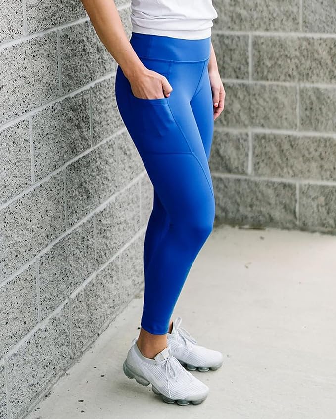 GAYHAY High Waisted Leggings for Women - Soft Opaque Slim Tummy Control Printed Pants for Running Cycling Yoga