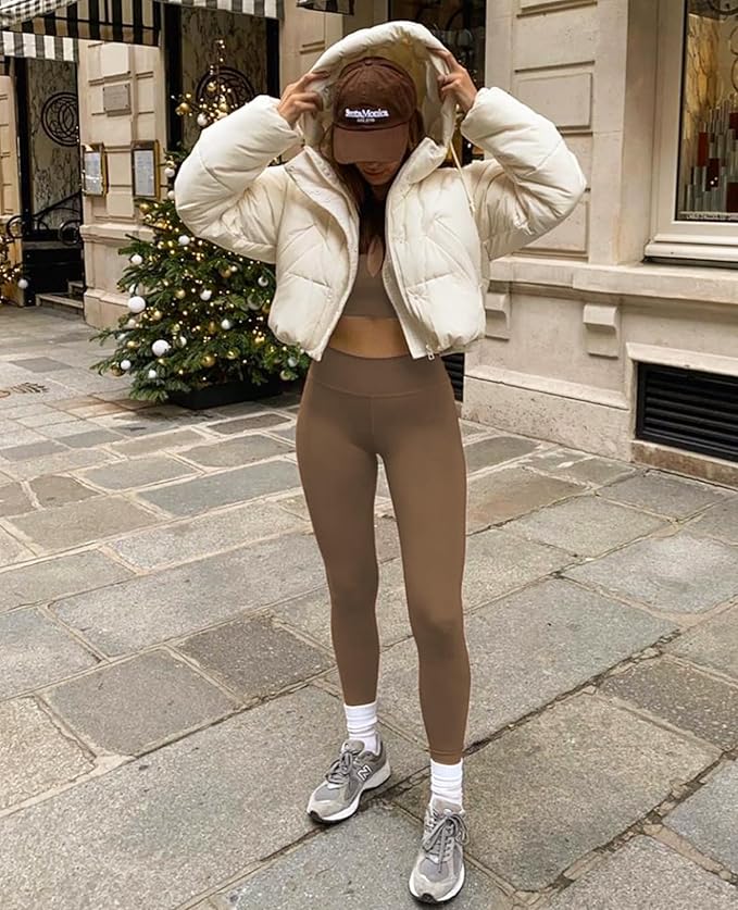 FULLSOFT Buttery Soft Leggings for Women - High Waisted Tummy Control No See Through Workout Yoga Cycling Tights Pants