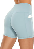 CRZ YOGA Women's Hugged Feeling Compression Leggings - Thick High Waisted Workout Leggings 25"