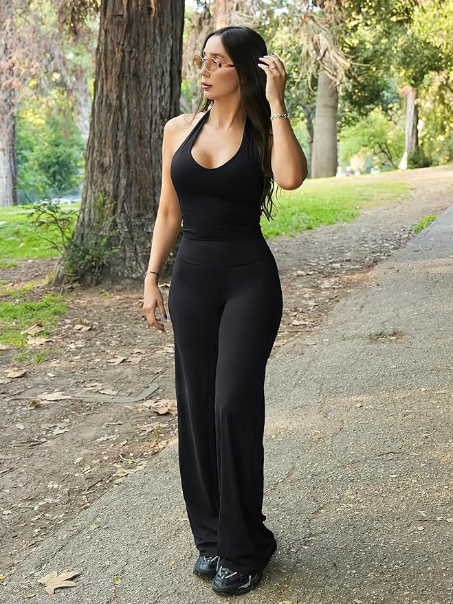 YEOREO Workout Leggings Womens No Front Seam Straight Leggings 29"/ 31.5"/ 33"/ 35" High Waist Buttery Eddiy Gym Yoga Pants