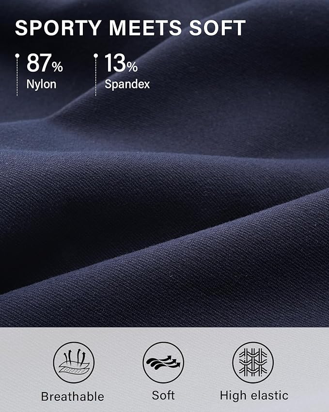 Stelle Women's Capri Yoga Pants with Pockets Essential High Waisted Leggings for Workout