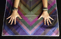 Hot Yoga Towel,Non-Slip Yoga Mat Cover,Eco-Friendly,Exclusive Pockets Cover Each Corner of The mat,Microfiber Yoga Towel,Ideal for Bikram, Hot Yoga, Pilates,or Sweaty Practice (Cosmic)