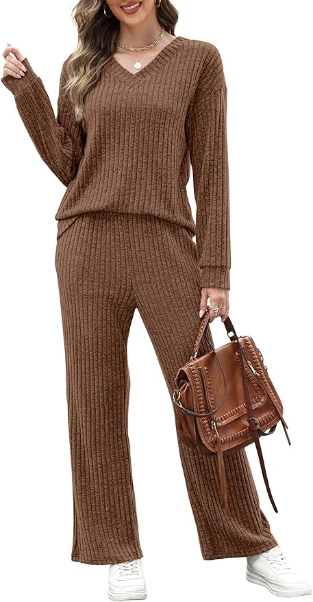 RUMIA Lounge Sets for Women 2026 Vacation Matching Track Suits Sweater Fall Outfits (S-2XL)
