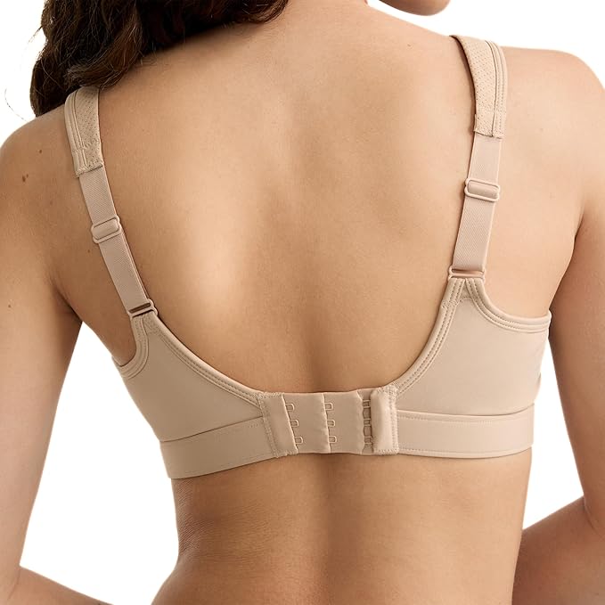 Champion Womens Women's Sports Bra, High-Impact, Maximum Support, Breathable, Moisture Wicking