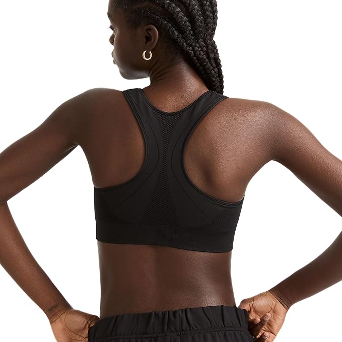 Champion Women's Sports Bra, Infinity Racerback, Moderate Support, Seamless Sports Bra for Women