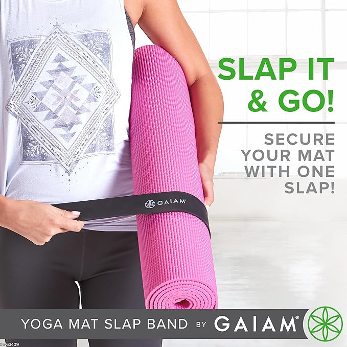 Gaiam Yoga Mat Strap Slap