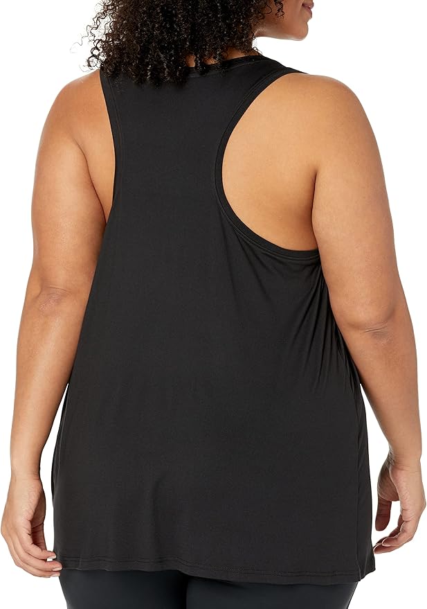 Amazon Essentials Women's Active Quick Dry Tech Stretch Racerback Scoop Neck Tank Top, Multipacks