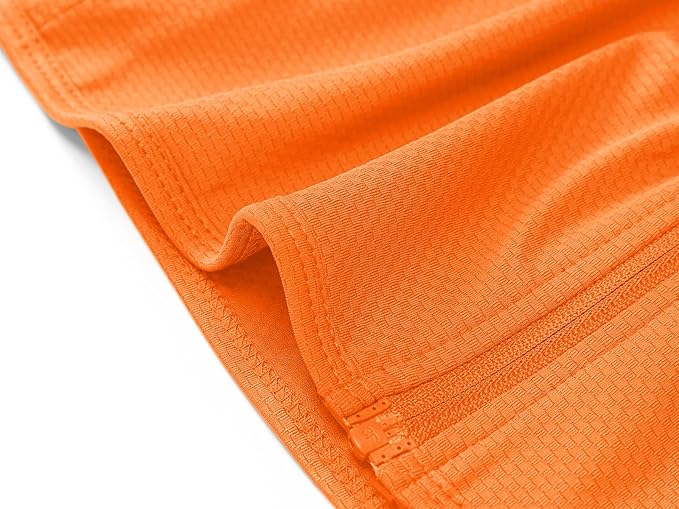 MAGCOMSEN Women's UPF 50+ Lightweight Athletic Jacket Sun Protection Full Zip Long Sleeve Shirts Hiking Outdoor Pockets