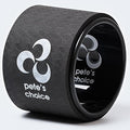 Extra Wide Yoga Wheel, Mini Yoga Wheel - Beginner Friendly Yoga Kit. More Comfortable, Stable and Safer Back Roller. Improve posture, better mobility. Ideal Home Exercise. Relieve Back Pain.