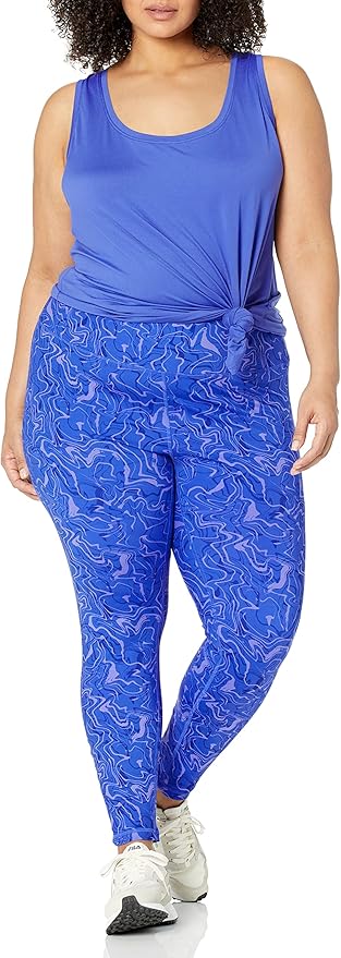 Amazon Essentials Women's Active Quick Dry Tech Stretch Racerback Scoop Neck Tank Top, Multipacks