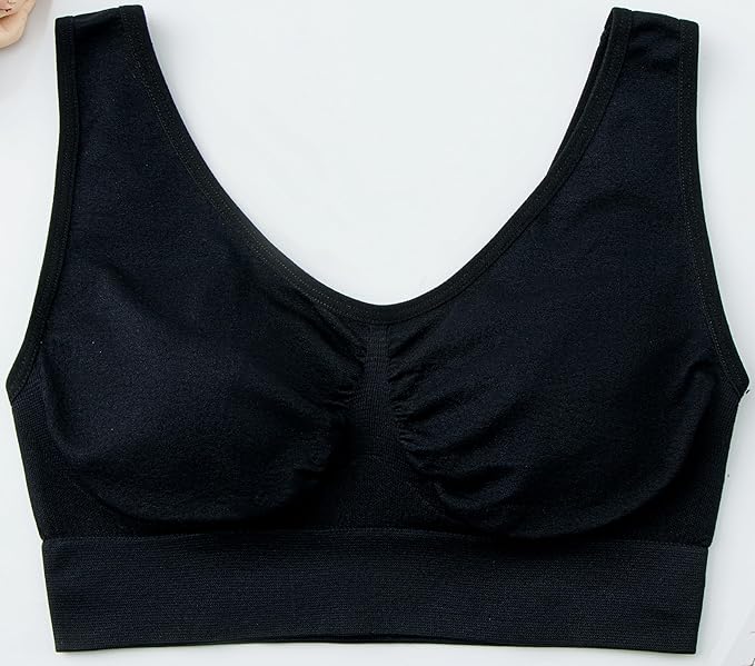 Hiking Gril Women's Comfort Wirefree Bralette Unpadded Sleep Yoga Bra