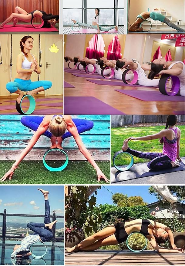 DreamHigh Yoga Wheel Cushion Comfortable & Strongest Stretching Relaxation