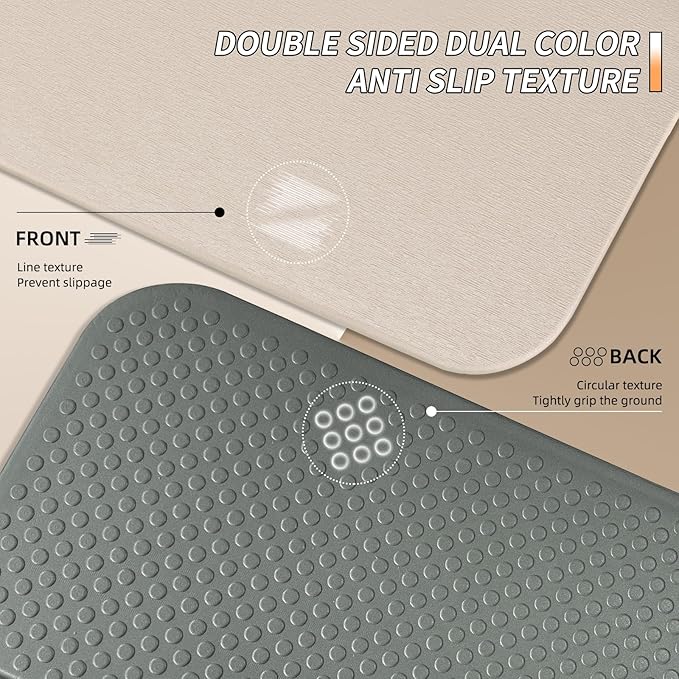PAIDU Foldable Fitness Yoga Mat | 2/5" (10MM) Extra Thick | SGS Certified Non-Slip TPE | 75x26" Extra Long-Wide | Portable & Easy Store | for Yoga, Pilates, Home Gym & Full-Body Workouts