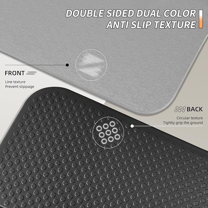 PAIDU Foldable Fitness Yoga Mat | 2/5" (10MM) Extra Thick | SGS Certified Non-Slip TPE | 75x26" Extra Long-Wide | Portable & Easy Store | for Yoga, Pilates, Home Gym & Full-Body Workouts