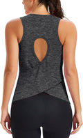Alaroo Womens Workout Tank Tops Sleeveless Short Shirts for Sport Athletic Yoga Running Gym Loose Crop 2026