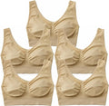 Hiking Gril Women's Comfort Wirefree Bralette Unpadded Sleep Yoga Bra