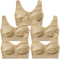 Hiking Gril Women's Comfort Wirefree Bralette Unpadded Sleep Yoga Bra