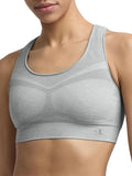 Champion Women's Sports Bra, Infinity Racerback, Moderate Support, Seamless Sports Bra for Women