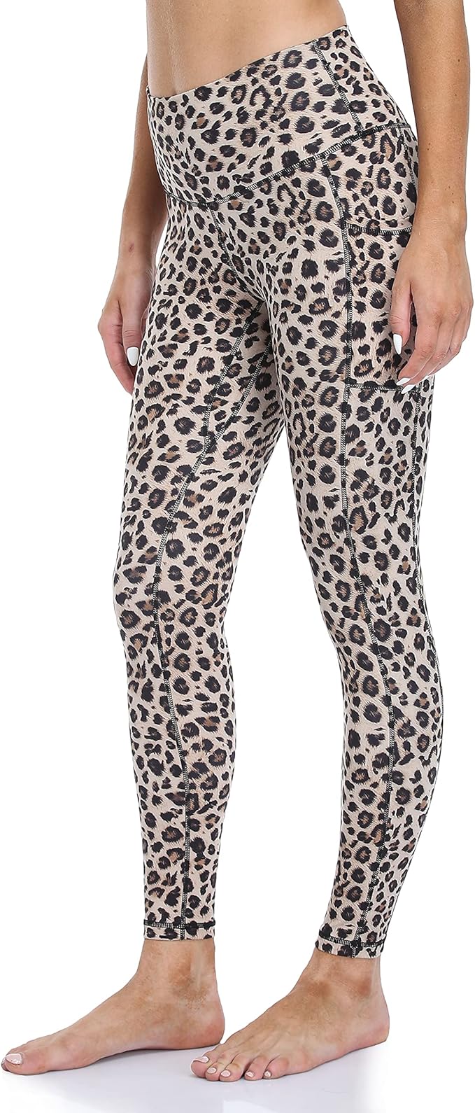 Colorfulkoala Women's High Waisted Yoga Pants 7/8 Length Leggings with Pockets