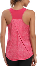 Aeuui Womens Workout Tops for Women Racerback Tank Tops Mesh Yoga Shirts Athletic Running Tank Tops Sleeveless Gym Clothes