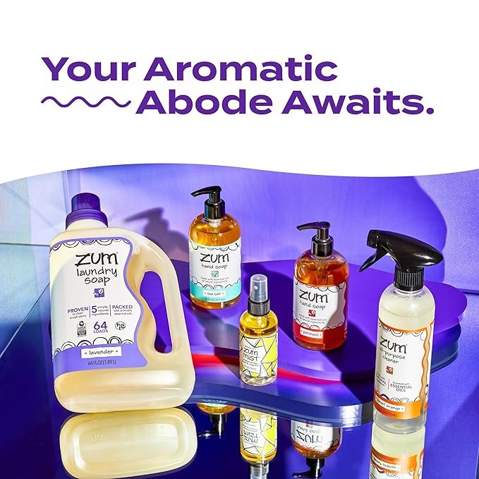 Indigo Wild Zum Mist Room & Body Spray - Aromatherapy Essential Oil Spray - Natural Body Mist & Room Spray - Frankincense-Lavender Scent - 4 fl oz