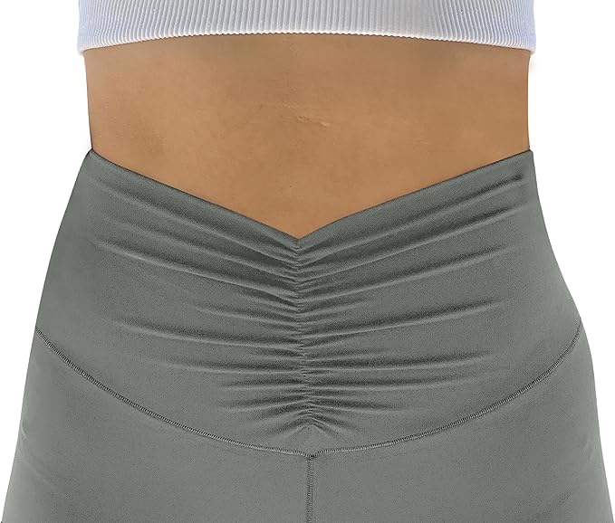 Sunzel Flare Leggings, Crossover Yoga Pants with Tummy Control, High-Waisted and Wide Leg