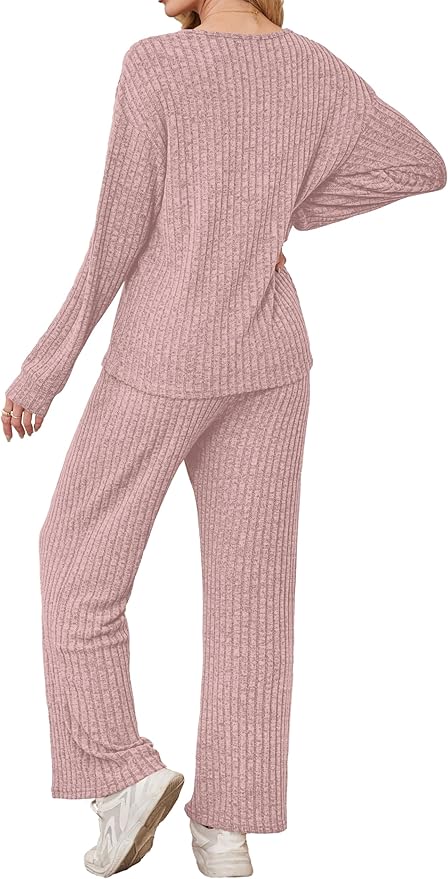 RUMIA Lounge Sets for Women 2026 Vacation Matching Track Suits Sweater Fall Outfits (S-2XL)