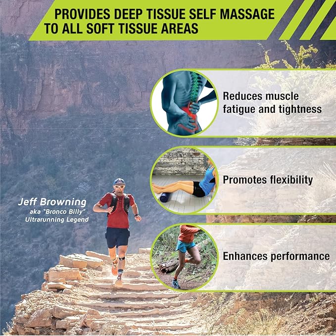 Pro-Tec Athletics Foam Roller, Deep Tissue Massage Roller for Recovery, Therapy, Flexibility, Circulation, and Muscle Release