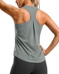 G Gradual Women's Workout Tank Tops Racerback Athletic Yoga Tops Loose Fit Sleeveless Running Gym Sports Shirts for Women