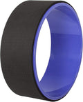 Fitvids Yoga Wheel for Stretching - Comfortable Support for Poses and Backbends, Multiple Colors