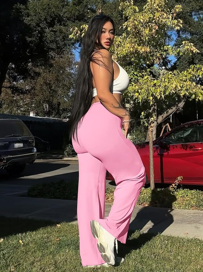 YEOREO Workout Leggings Womens No Front Seam Straight Leggings 29"/ 31.5"/ 33"/ 35" High Waist Buttery Eddiy Gym Yoga Pants