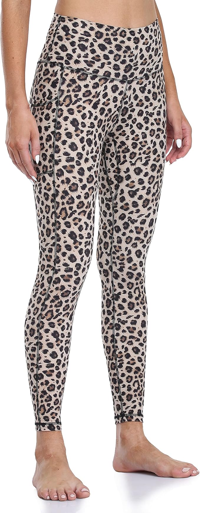 Colorfulkoala Women's High Waisted Yoga Pants 7/8 Length Leggings with Pockets